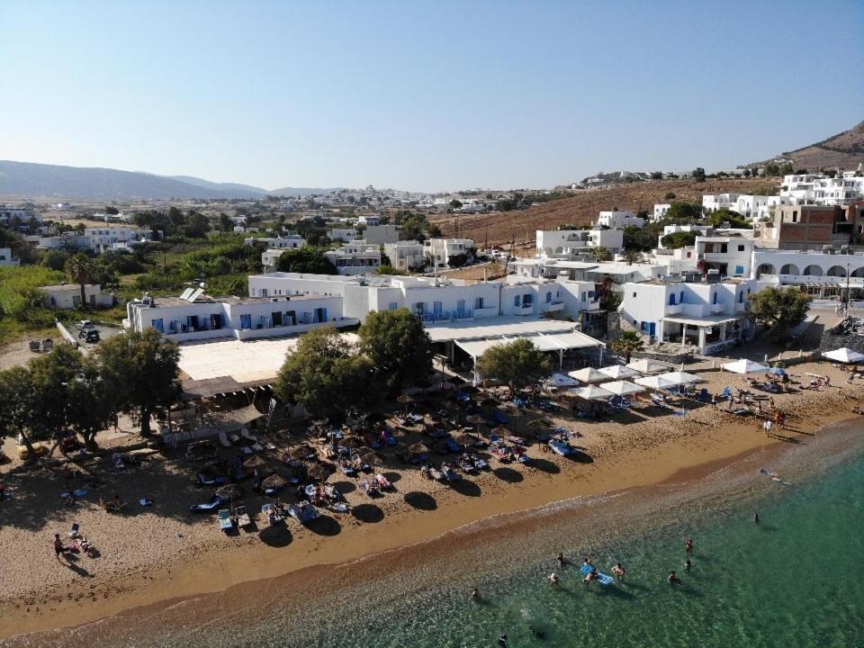 Cactus Beach Paros Logaras Buitenkant foto